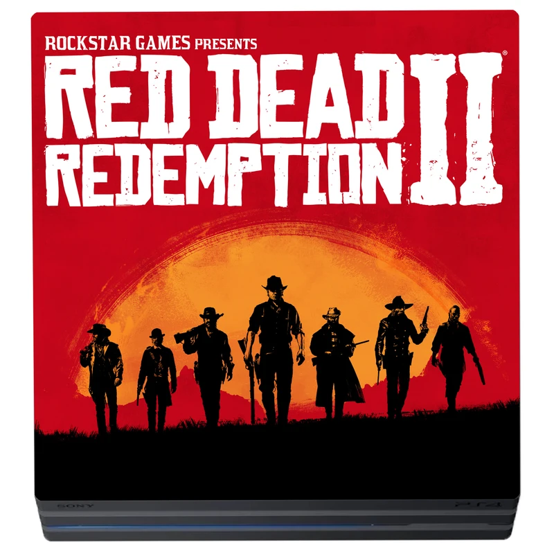 برچسب کنسول پلی استیشن 4 پرو مدل رد دد 2 کد 255