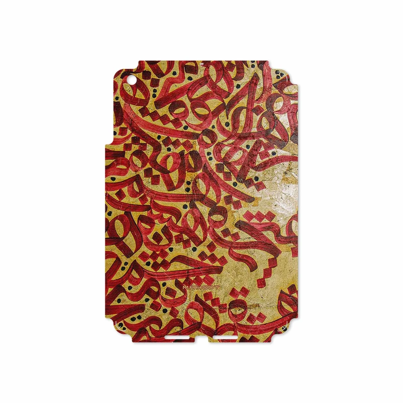 برچسب پوششی ماهوت مدل Nastaliq-6 مناسب برای تبلت اپل iPad mini 2012 A1432