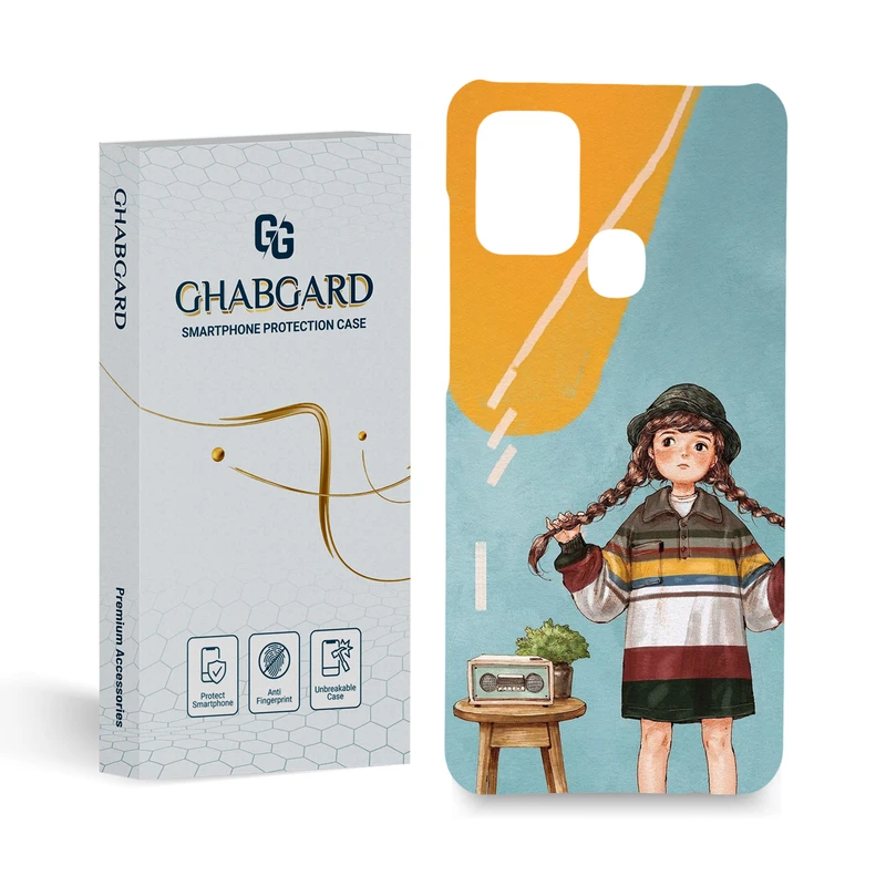 کاور قاب گارد مدل دخترانه مناسب برای گوشی موبایل سامسونگ Galaxy A21s