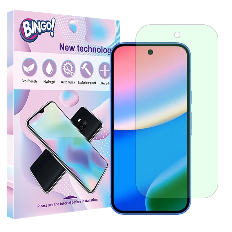 محافظ صفحه نمایش گرین لایت بینگو مدل Eye Care مناسب برای گوشی موبایل گوگل Pixel 10