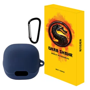 کاور قاب شهر مدل PODCASE مناسب برای کیس هدفون بی سیم انکر Soundcore Liberty 4 NC به همراه قلاب 