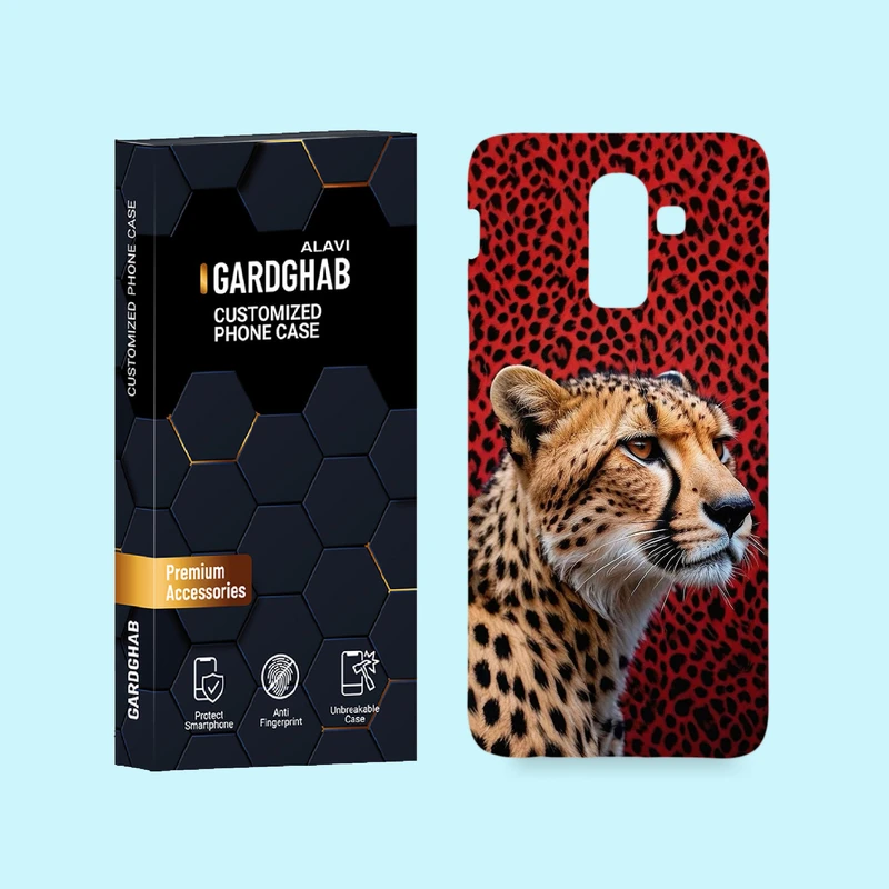 کاور گارد قاب علوی مدل حیوانات مناسب برای گوشی موبایل سامسونگ Galaxy J8 2018