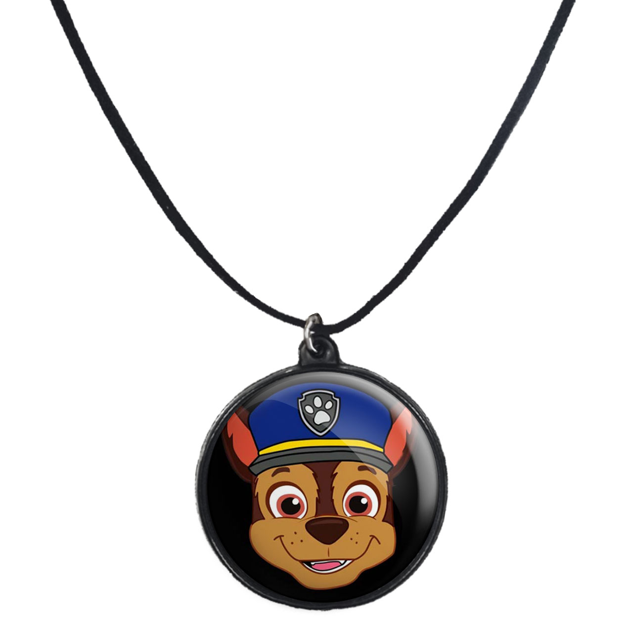 گردنبند پرمانه طرح سگ های نگهبان کد pmb.467 مدل دو طرفه