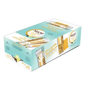 غلات بار مغزدار وانیلی مانی - 30 گرم بسته 24 عددی