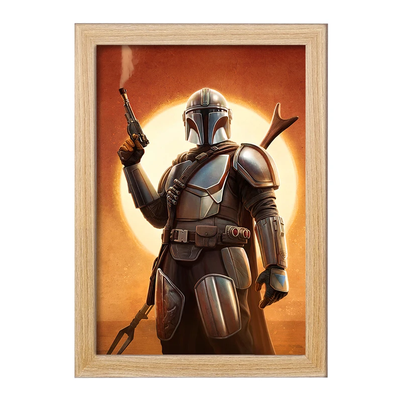 تابلو خندالو مدل جنگ ستارگان (Star Wars) کد F1806