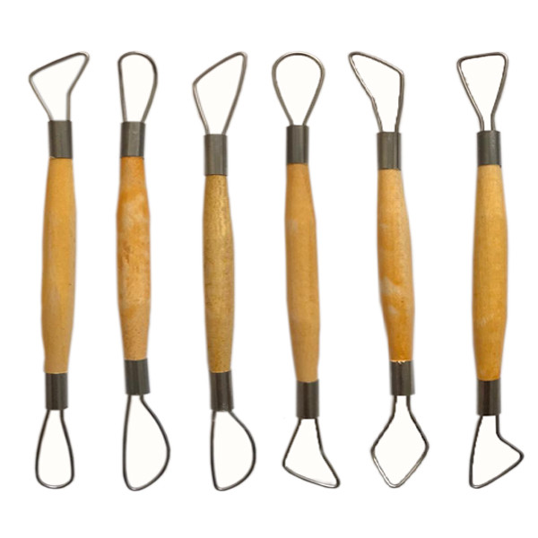 ابزار سفالگری تک ارت مدل IRI مجموعه 6 عددی ابزار سفالگری تک ارت مدل IRI مجموعه 6 عددی