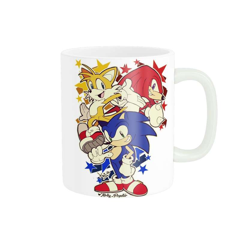 ماگ طرح سونیک Sonic کد Sonic-02
