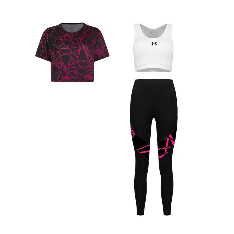 ست سه تکه لباس ورزشی زنانه مدل 1801-1401-56