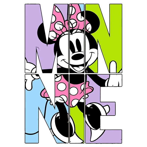  استیکر پارچه و لباس پاد آفرین طرح میکی موس کد 5236