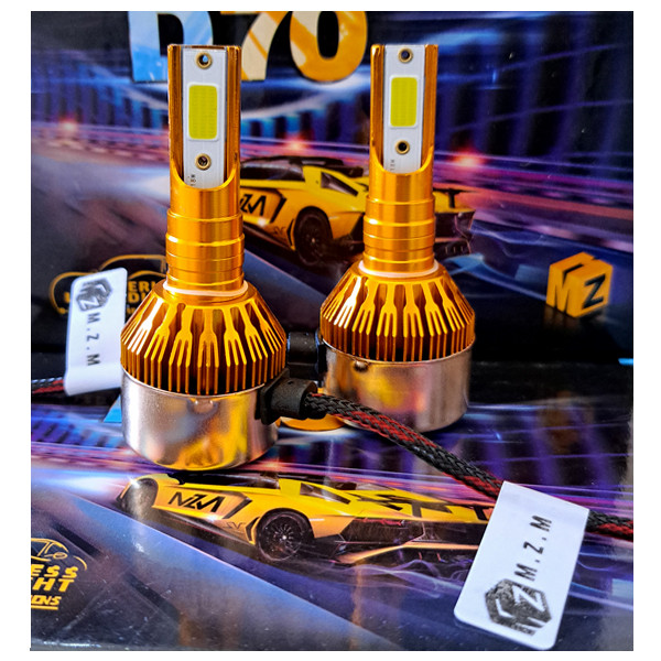 هدلایت ام زد ام مدل d70-h4  بسته دو عددی