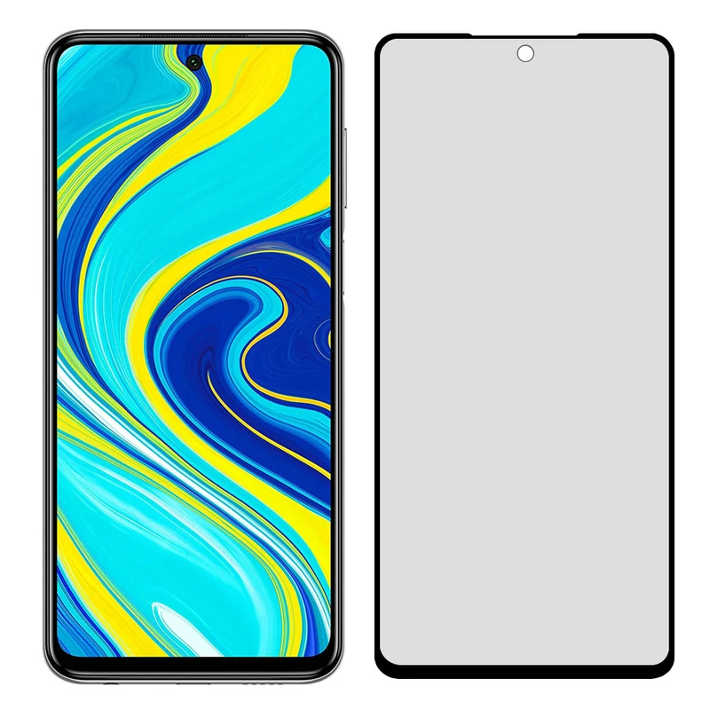 محافظ صفحه نمایش حریم شخصی مدل PRV مناسب برای گوشی موبایل شیائومی Redmi Note 9S-Redmi Note 9 Pro-Redmi Note 9 Pro Max