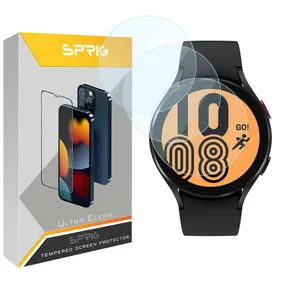 محافظ صفحه نمایش  اسپریگ مدل SPG مناسب برای ساعت هوشمند سامسونگ Galaxy Watch 4 44mm بسته سه عددی
