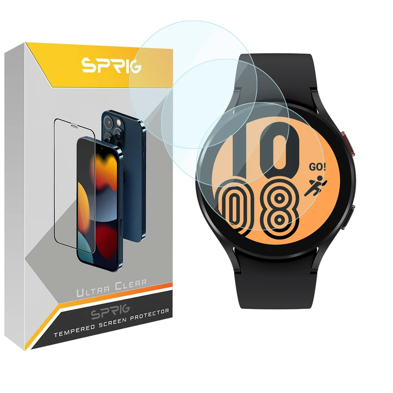 محافظ صفحه نمایش  اسپریگ مدل SPG مناسب برای ساعت هوشمند سامسونگ Galaxy Watch 4 44mm بسته سه عددی