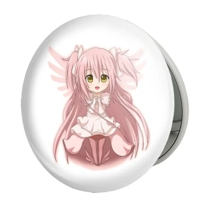 آینه جیبی خندالو طرح مادوکا انیمه مادوکا مجیکا Madoka Magica مدل تاشو کد 18389