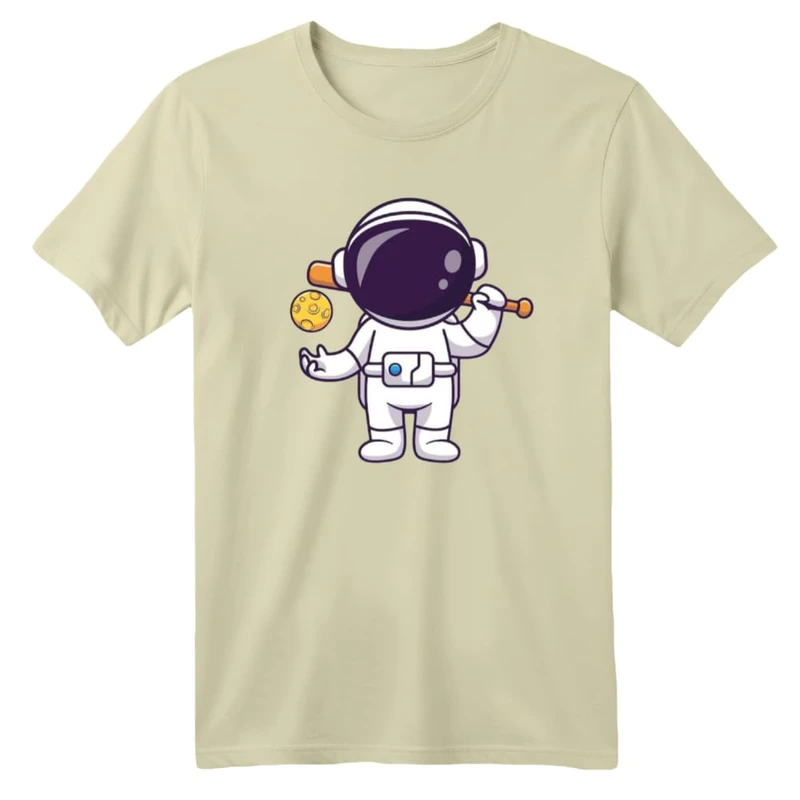 تی شرت آستین کوتاه بچگانه مدل فضانورد کد ۳