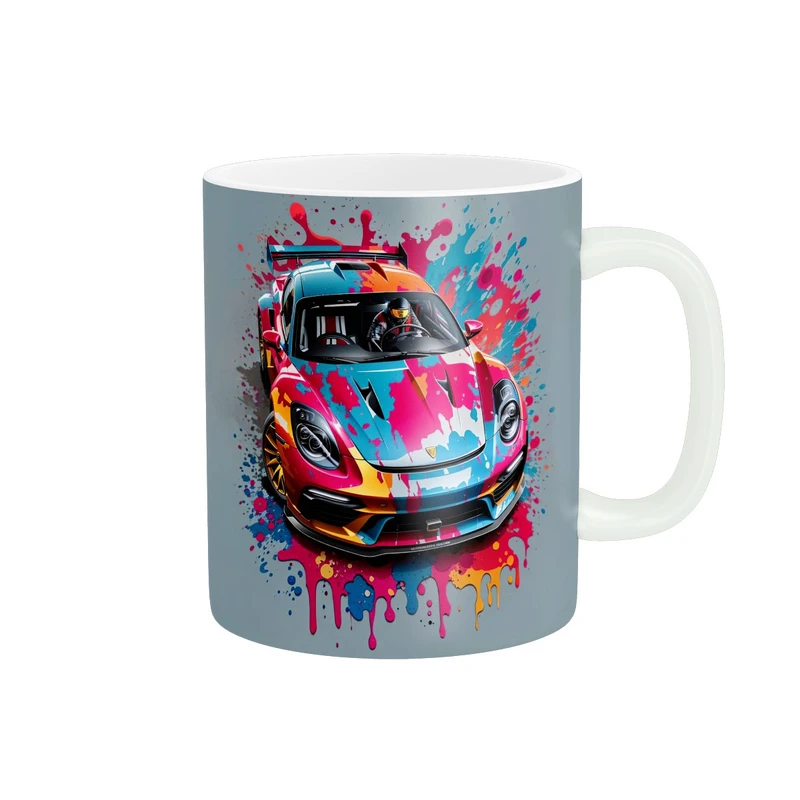 ماگ زیگورات مدل ماشین رنگی کد 2227