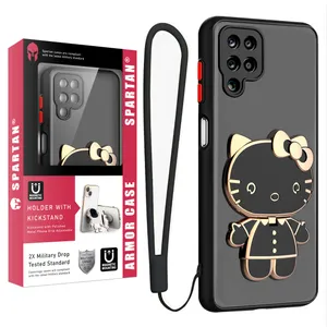 Spartan MBC Kitty Cover For Samsung Galaxy A12 With Strap