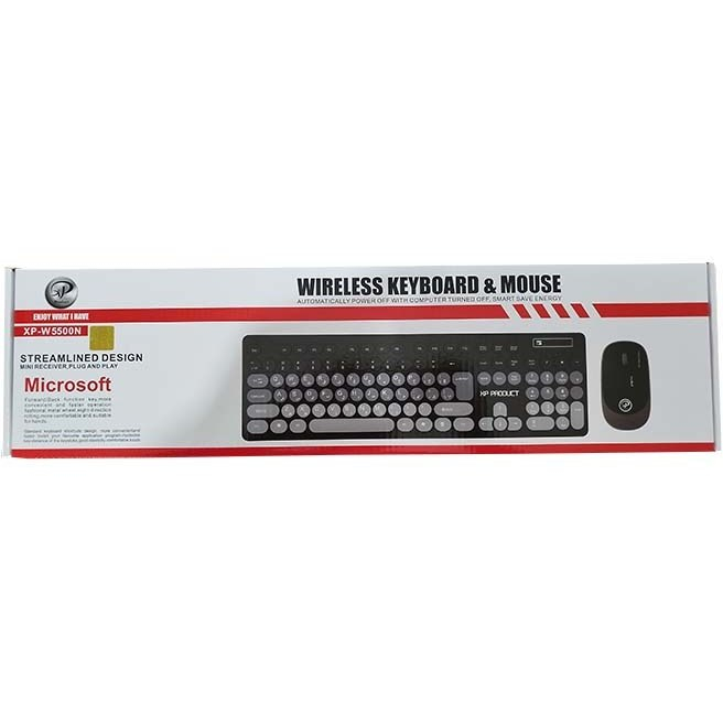 کیبورد و ماوس بیسیم ایکس پی پروداکت مدل XP-5500