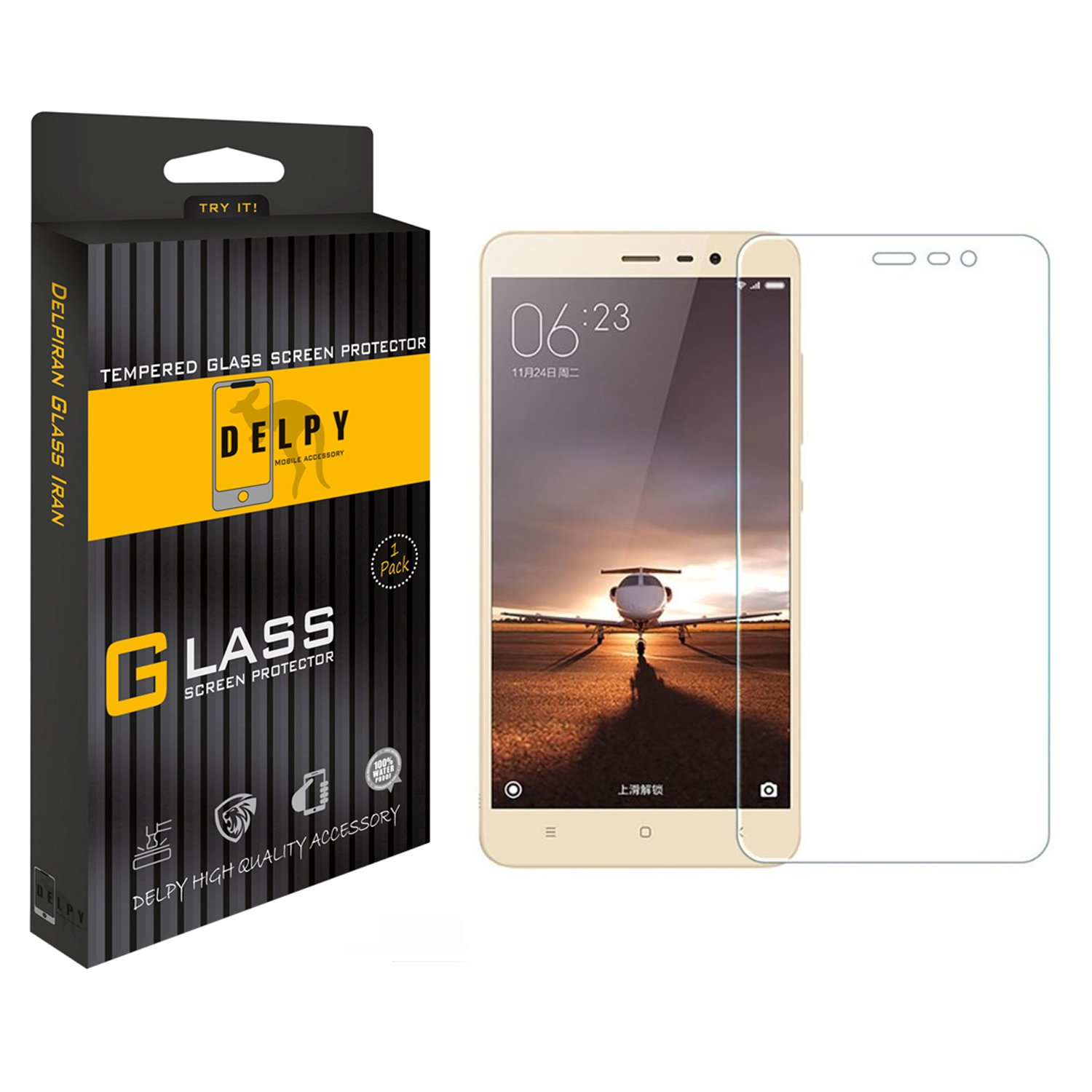 محافظ صفحه نمایش دلپی مدل +Sd-HD مناسب برای گوشی موبایل سامسونگ Galaxy Note3