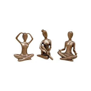 مجسمه طرح یوگا مجموعه 3 عددی