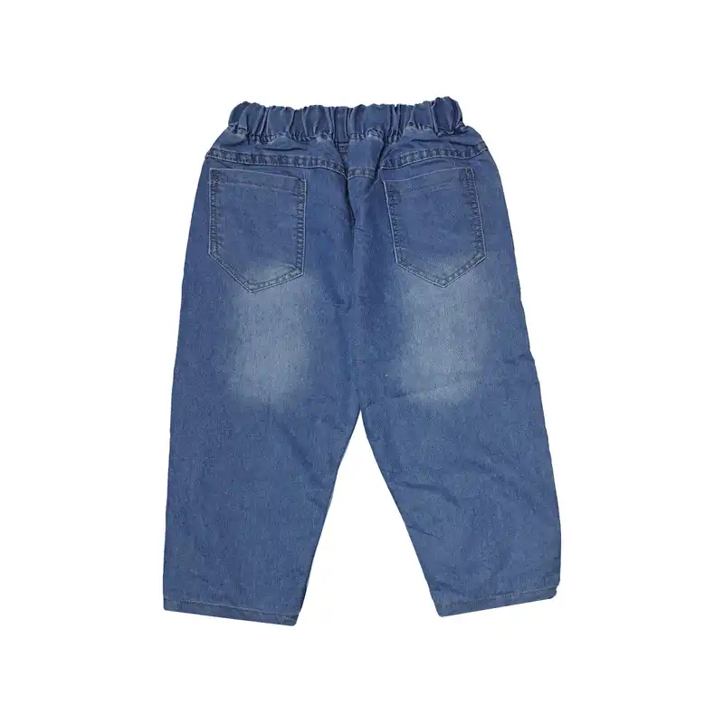 شلوارک جین بچگانه مدل پاندا دمپا کش کد 1258