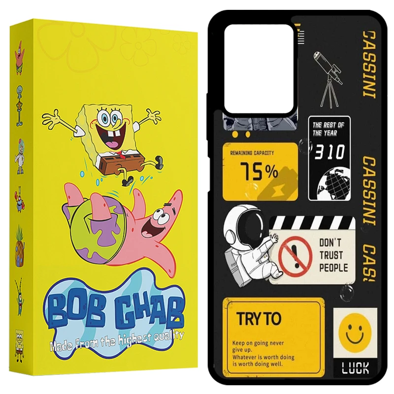 کاور باب قاب طرح فضانورد مدل BCPX5 مناسب برای گوشی موبایل شیائومی Poco X5 5G