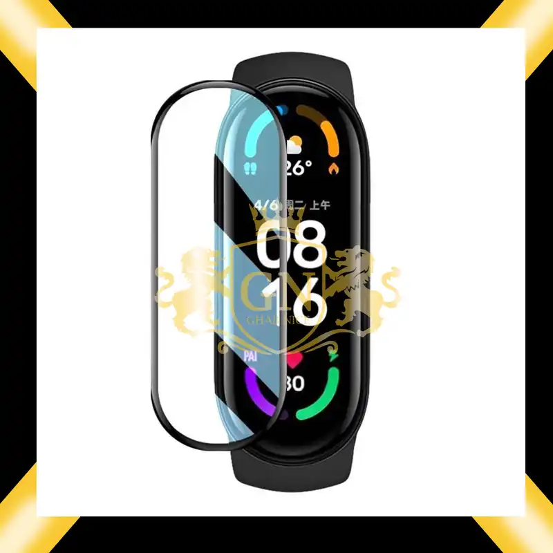 بند قاب نایس مدل 2PMB مناسب برای مچ بند هوشمند شیائومی  Mi Band 5 به همراه محافظ صفحه نمایش