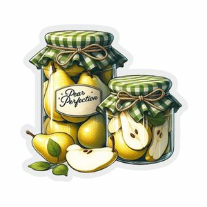 مگنت مدل یخچالی طرح شیشه گلابی