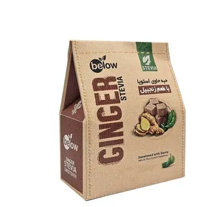 حبه کم کالری حاوی استویا با طعم زنجبیل بیلو - 300 گرم