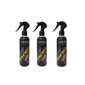 اسپری نانو واکس خودرو کستل مدل All In One حجم 250 میلی لیتر بسته 3 عددی