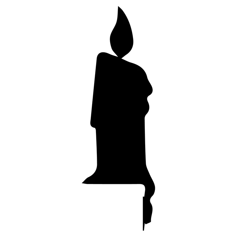 استیکر کلید و پریز کالامیکس مدل شمع سوزان کد KLMX-113