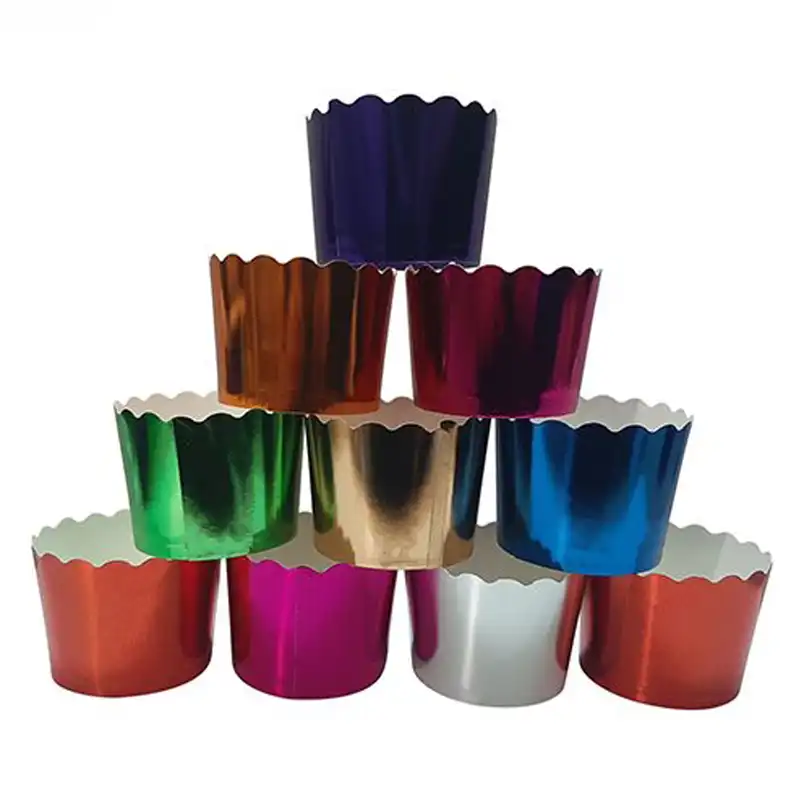 کپسول کاپ کیک مدل لیزری بسته 25 عددی