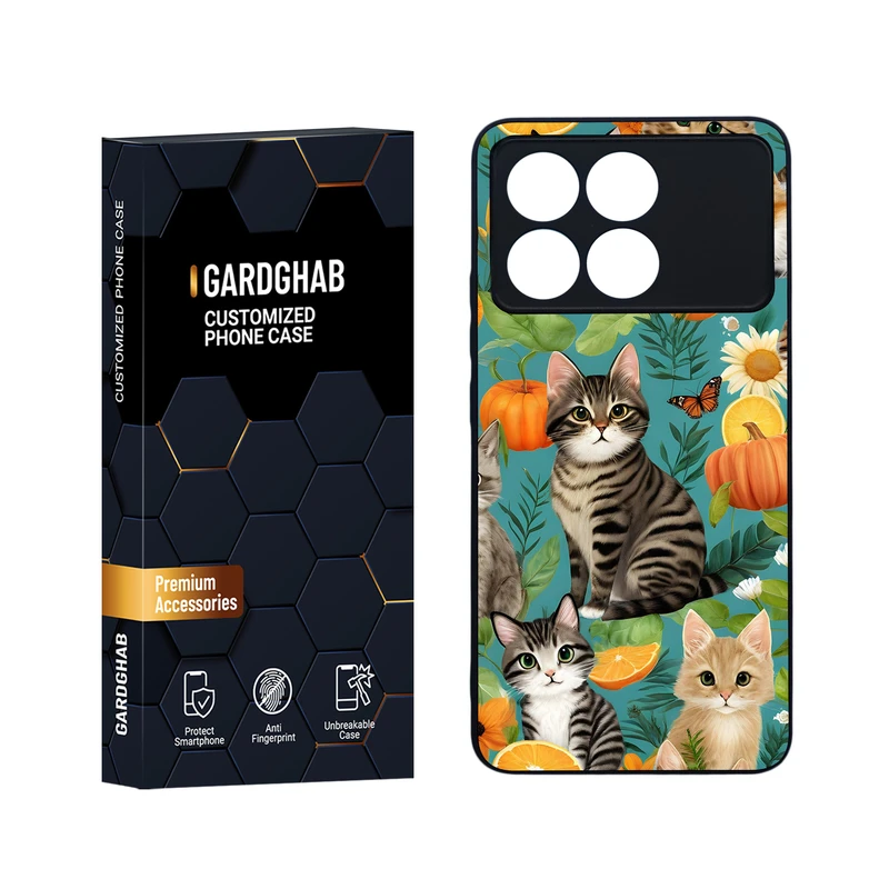 کاور گارد قاب مدل هنری مناسب برای گوشی موبایل شیائومی Redmi K70 / K70 Pro / Poco F6 Pro 5G