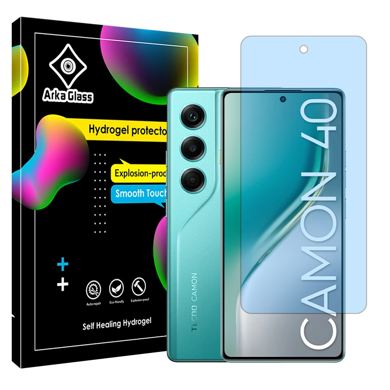 محافظ صفحه نمایش مات آنتی بلو آرکا گلس مدل Tough مناسب برای گوشی موبایل تکنو Camon 40