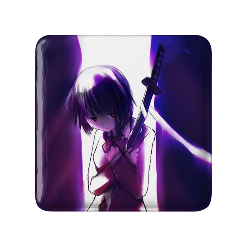 مگنت خندالو طرح آنری انیمه دورارارا مدل مربعی کد 32156