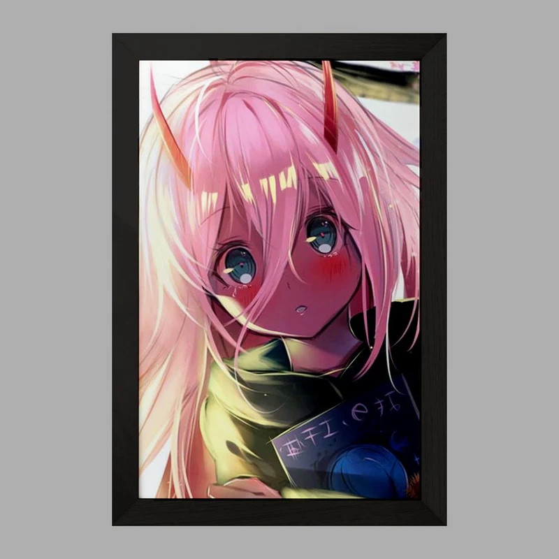 تابلو خندالو مدل زیروتو انیمه دارلینگ در فرنکس  کد 11982