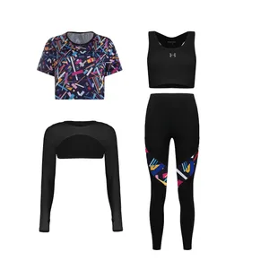 ست چهار تکه لباس ورزشی زنانه مدل 1401-1801-56-70