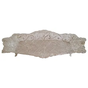 شیرینی خوری ملیله کاری مدل لب تاجی کد 01
