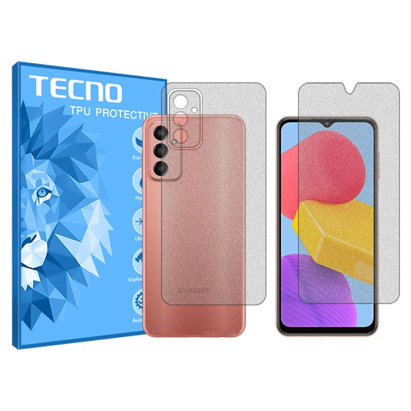 محافظ صفحه نمایش مات تکنو مدل HyMTT مناسب برای گوشی موبایل سامسونگ Galaxy M13 به همراه محافظ پشت گوشی 