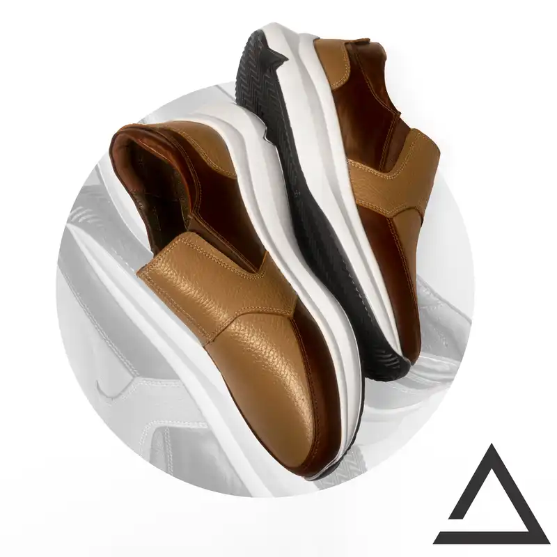 کفش روزمره زنانه چرم آراهمراه مدل ARAHA42