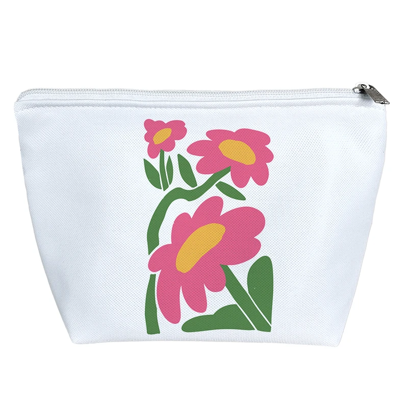 کیف لوازم آرایش دخترانه خندالو مدل گل کد 8028