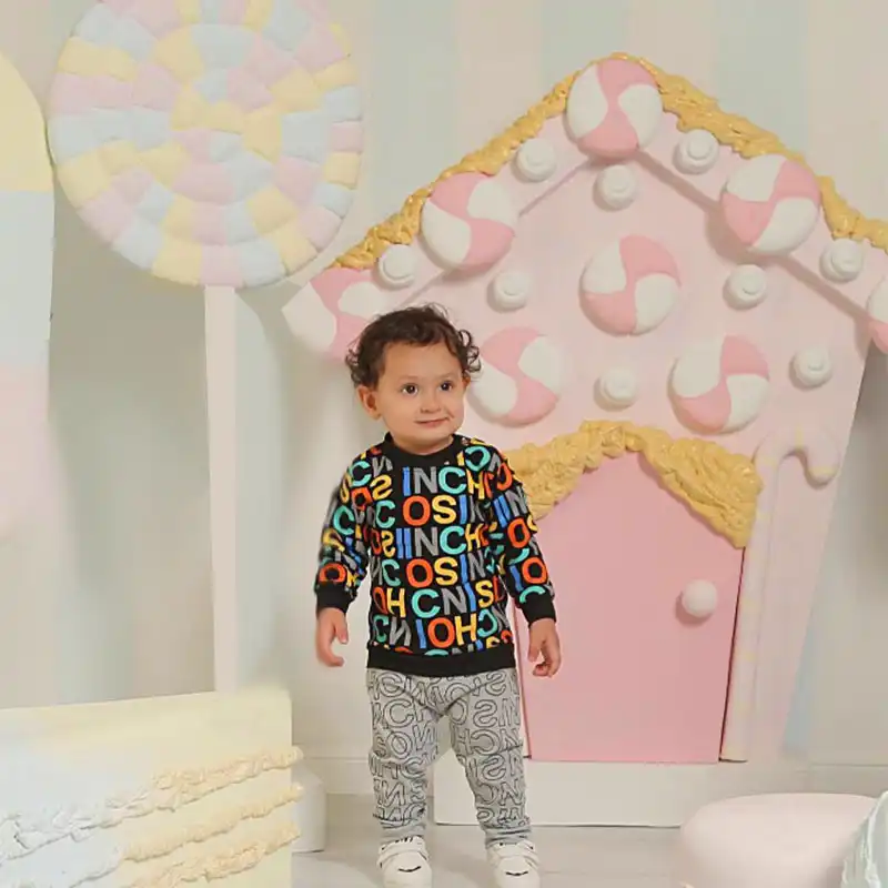 ست سویشرت و شلوار نوزادی مدل Alph2