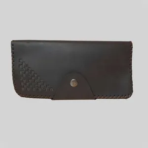 کیف پول چرمی مدل دکمه دار کد0011
