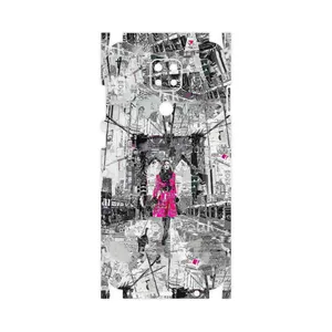 MAHOOT Collage of Catwalk Bridge-FullSkin Cover Sticker for Xiaomi Redmi Note 9
