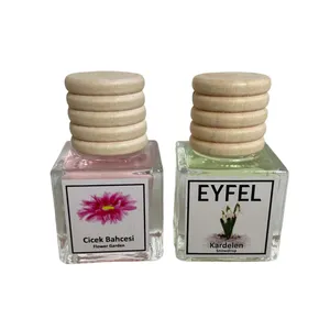 خوشبوکننده هوا خودرو ایفل مدل گل یخ و گلباغچه کد Snowdrop-Flower Garden حجم 10 میلی‌ لیتر بسته 2 عددی