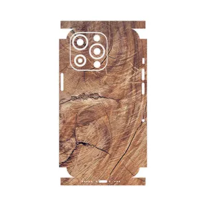 MAHOOT Wood Texture 5-FullSkin Cover Sticker for Apple iphone 13 Pro