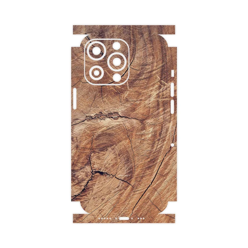برچسب پوششی ماهوت مدل Wood Texture 5-FullSkin مناسب برای گوشی موبایل اپل iphone 13 Pro