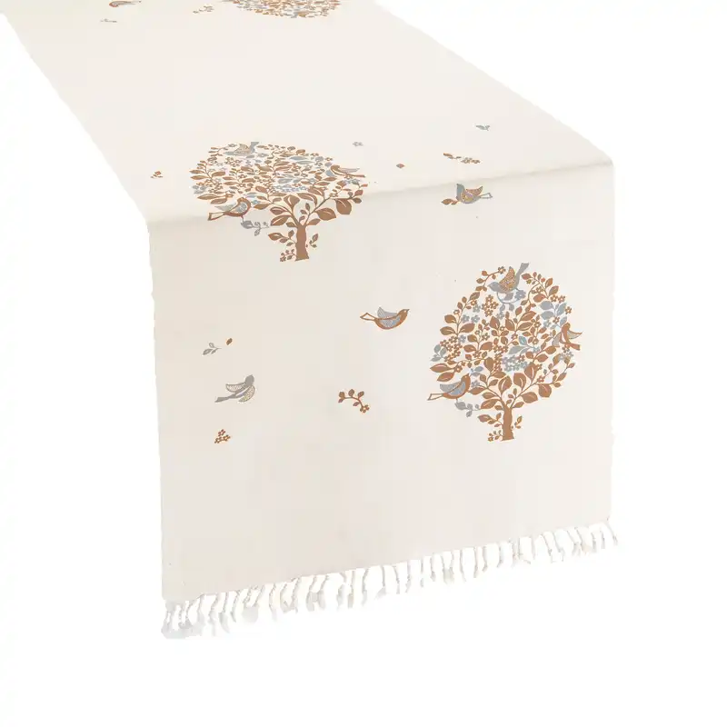 رومیزی چاپ دستی گدار مدل کندلوس