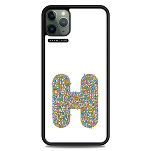 AKAM AMC-WA11PROMAX-ALPHADOODLEBET-8 Cover For Apple iPhone 11 Pro Max