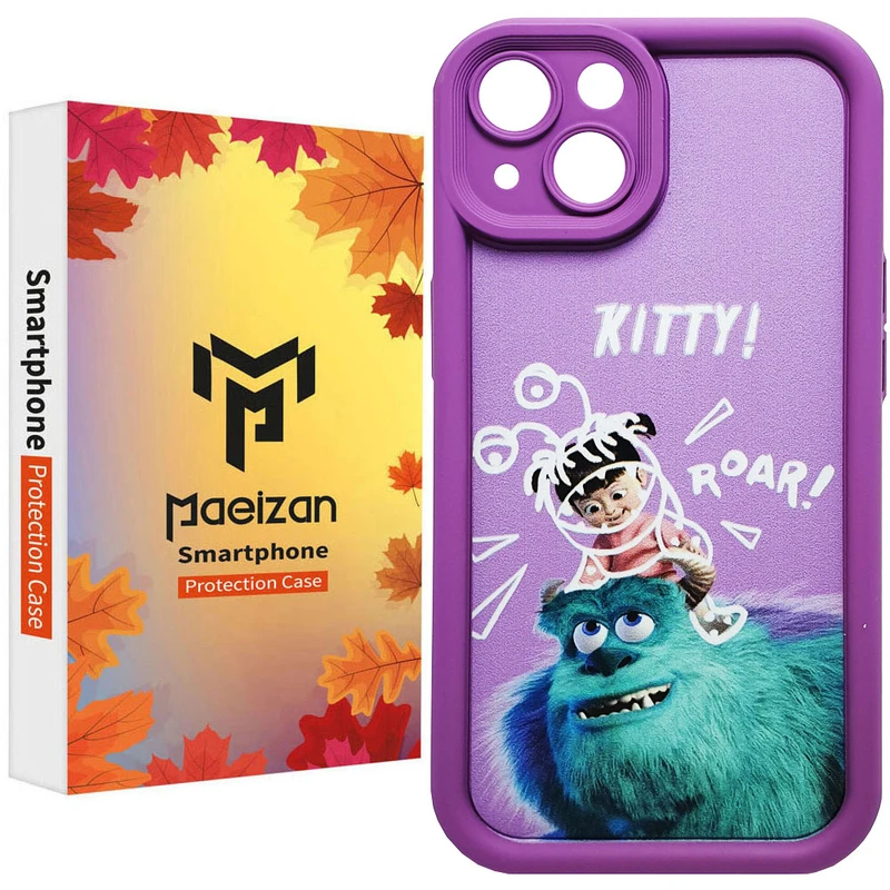 کاور پاییزان مدل سالید سالیوان و پو طرح لاکچری مناسب برای گوشی موبایل اپل IPhone 13 / 14